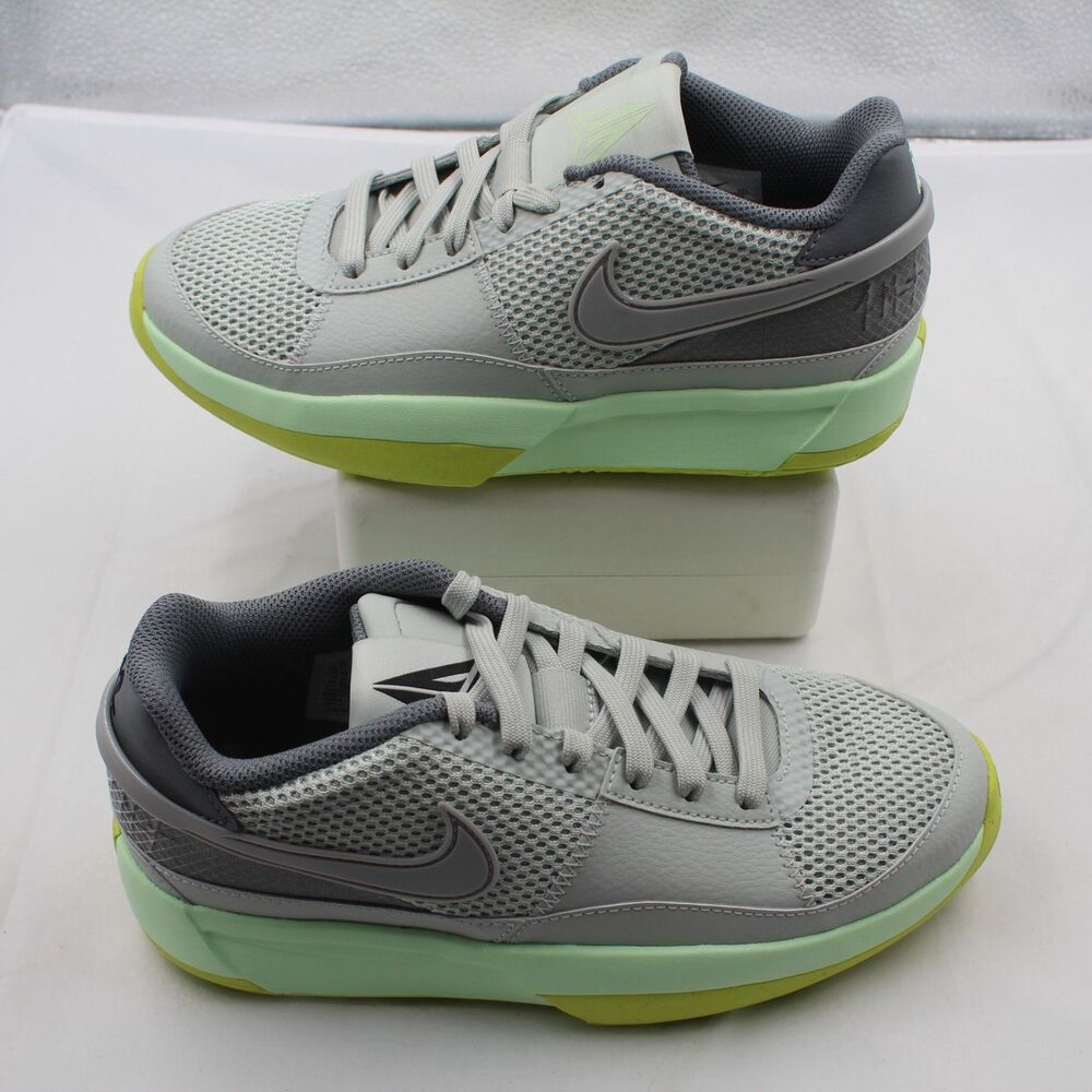 Nike Ja 1 GS 5.5Y Youth Kids Basketball Shoes Light Silver Cyber Grey DX2294-003